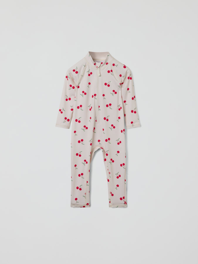 Långärmad UV-dräkt körsbär Långärmad UV-dräkt körsbär