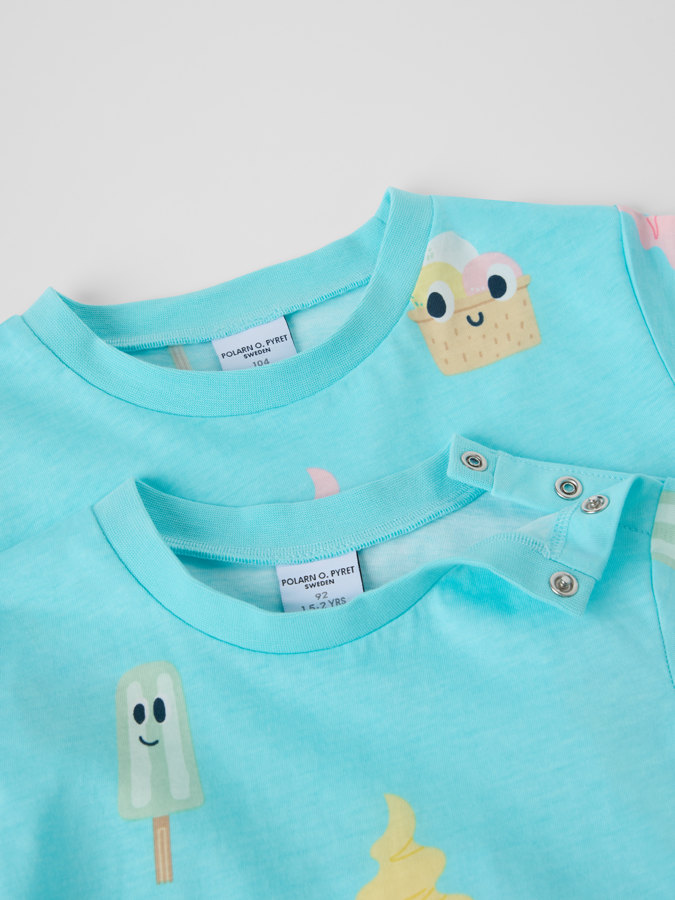 T-shirt glassar