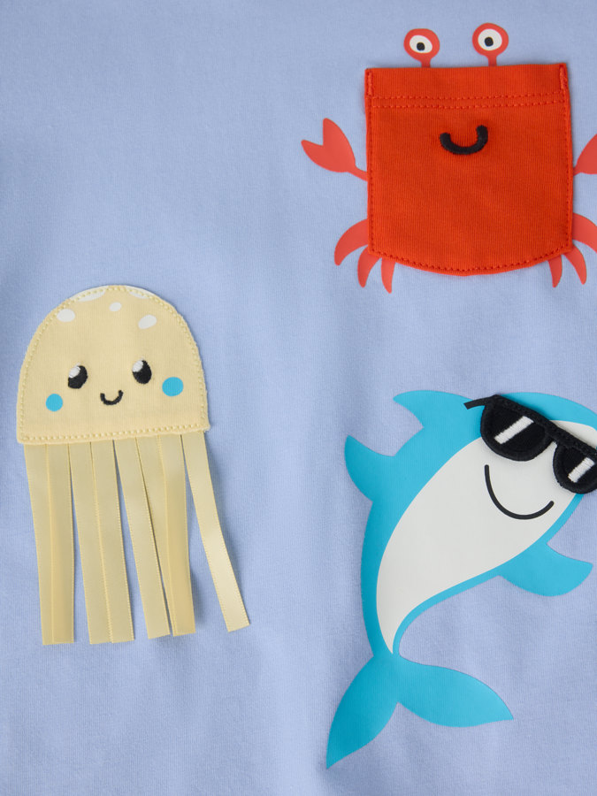 T-shirt krabba