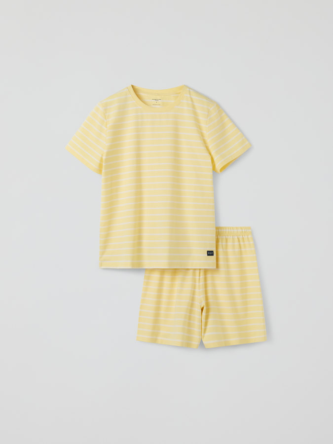 Kortärmad pyjamas randig vuxen Kortärmad pyjamas randig vuxen