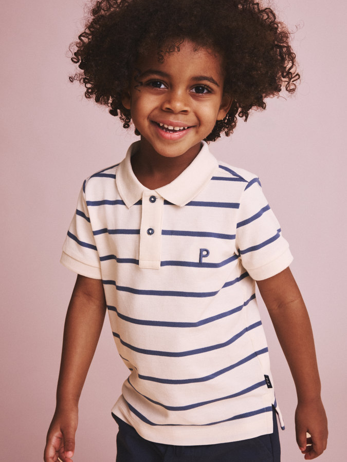 Pikétröja randig Pikétröja randig