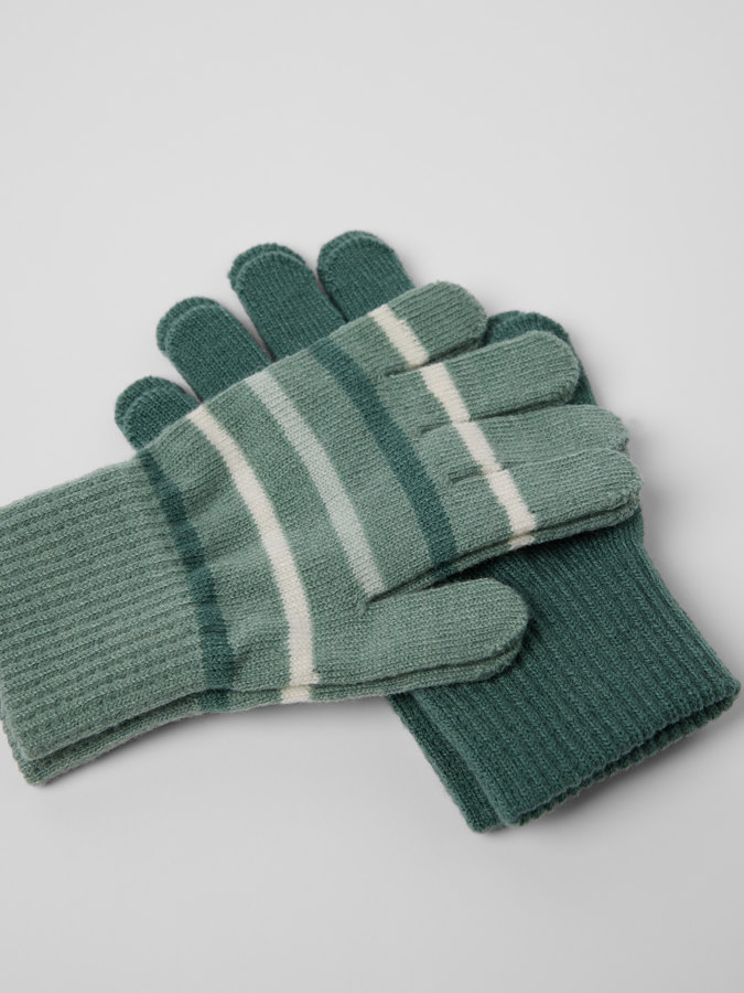 Stickade fingervantar 2-pack
