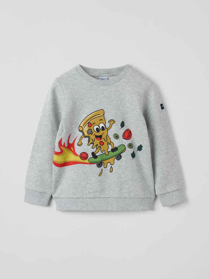 Sweatshirt pizza