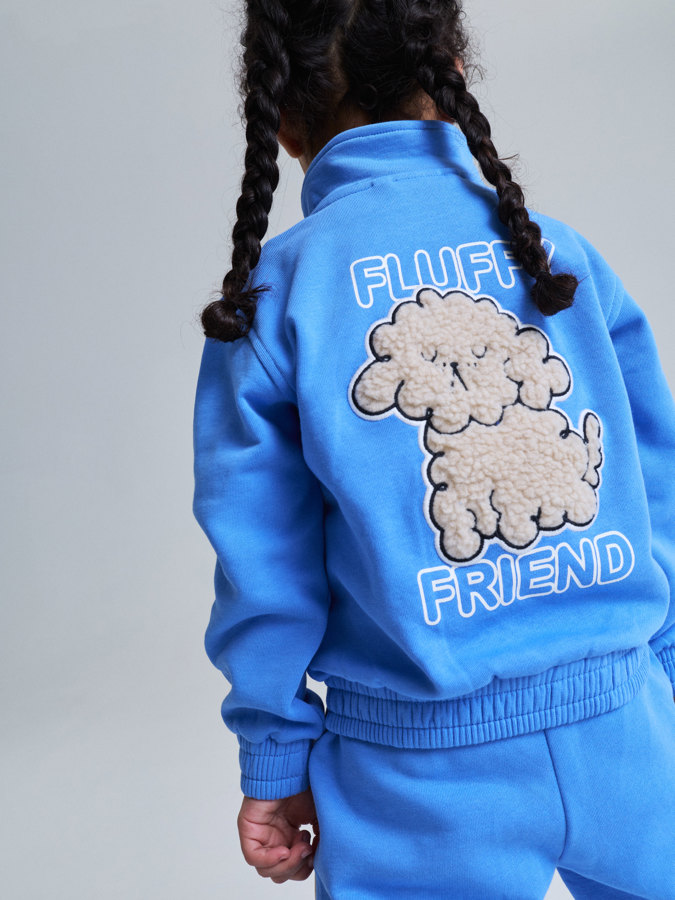 Sweatshirt dragkedja