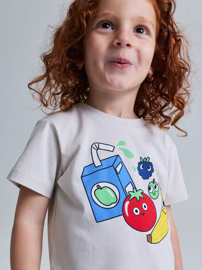 T-shirt printad