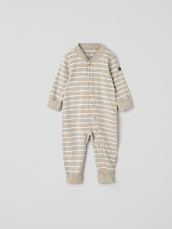 Pyjamasoverall randig