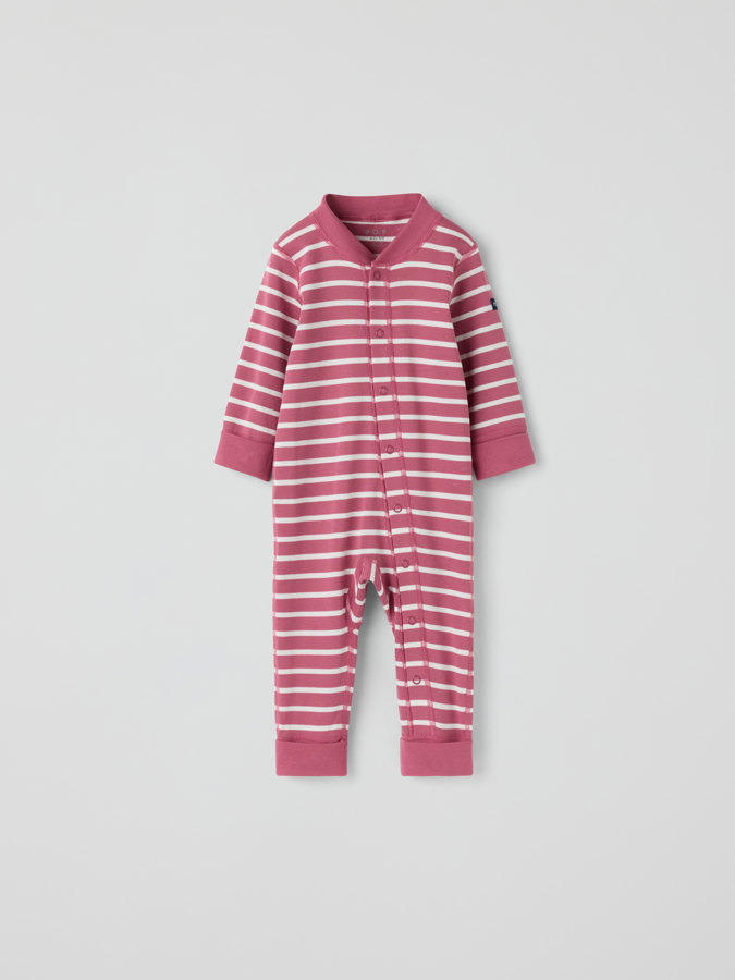 Pyjamasoverall randig