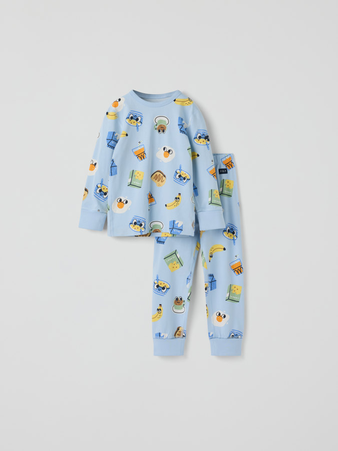 Pyjamas frukost