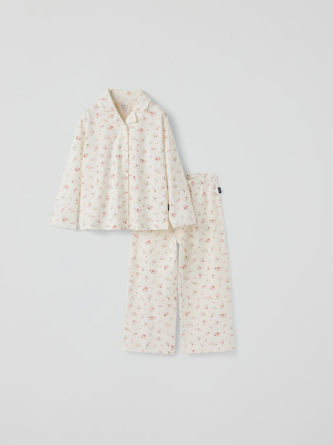 Pyjamas blommig