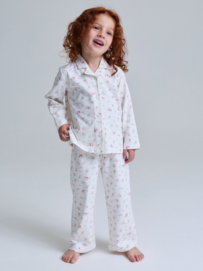 Pyjamas blommig