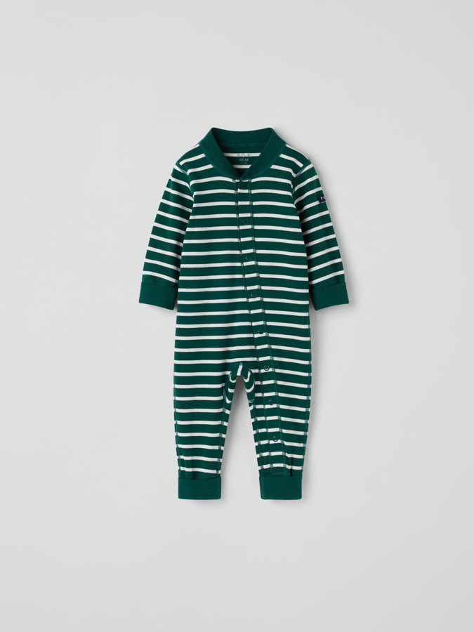 Pyjamasoverall randig