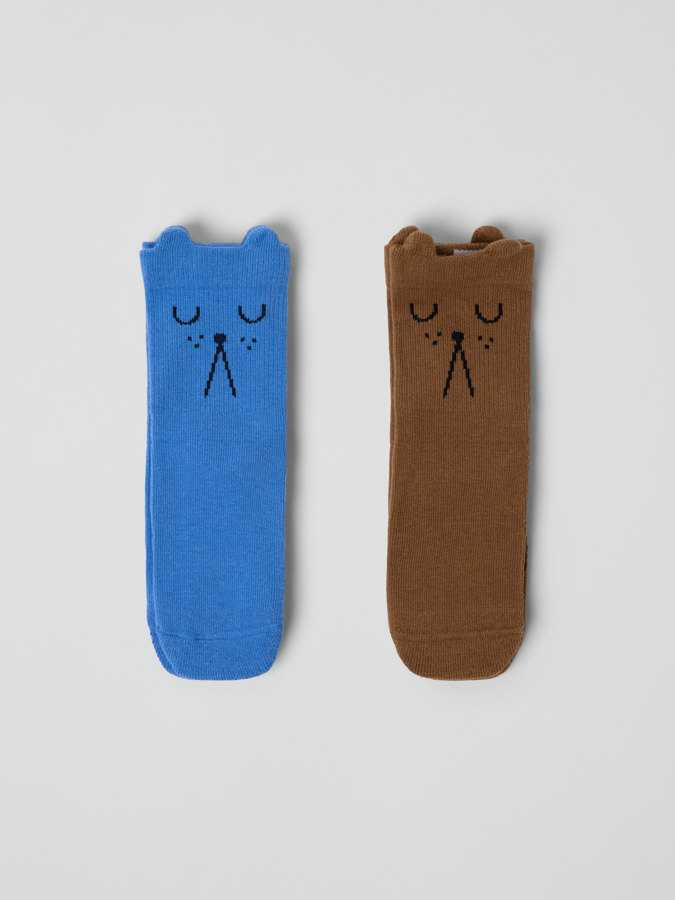 2-pack lekfulla strumpor