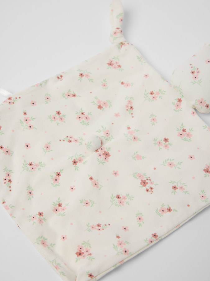 Snuttefilt blommig