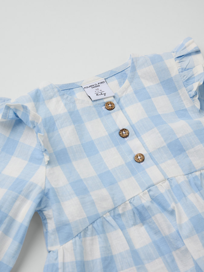 Blus rutig