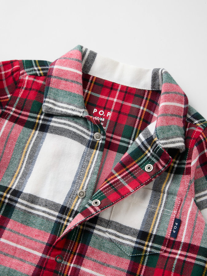Pyjamasoverall rutig Pyjamasoverall rutig