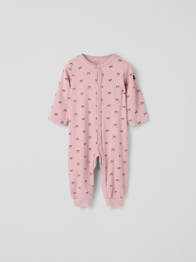 Pyjamasoverall rosetter baby Pyjamasoverall rosetter baby