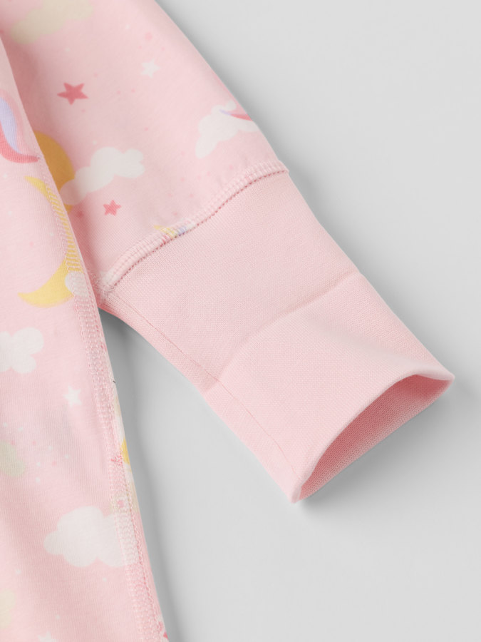 Pyjamasoverall enhörningar