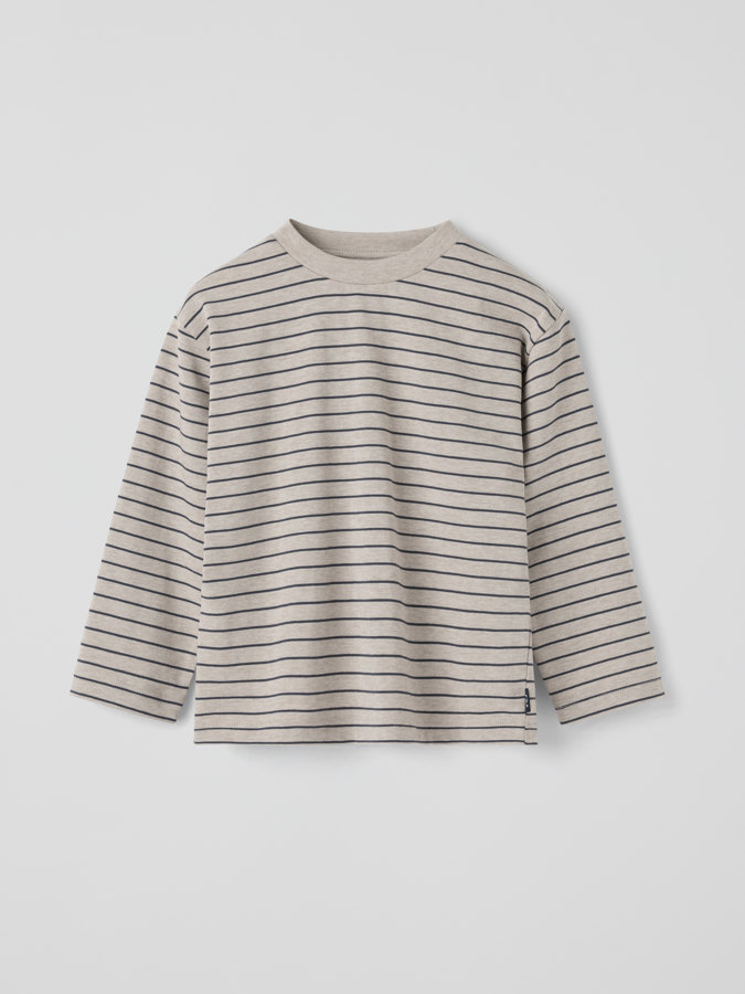 Långärmad t-shirt randig