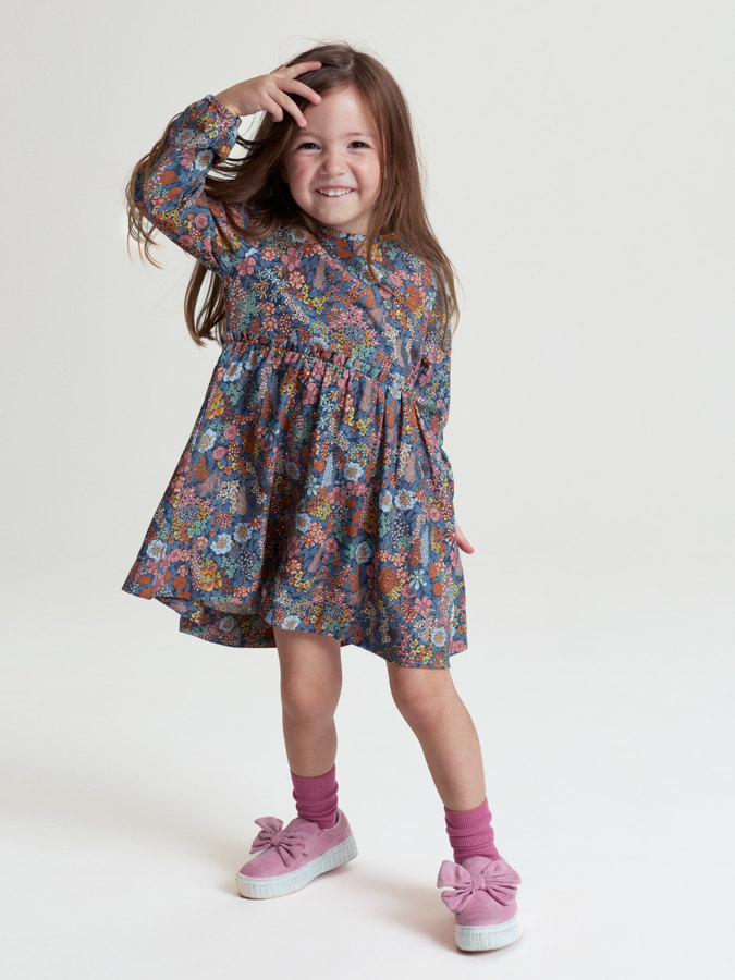 Långärmad klänning LIBERTY