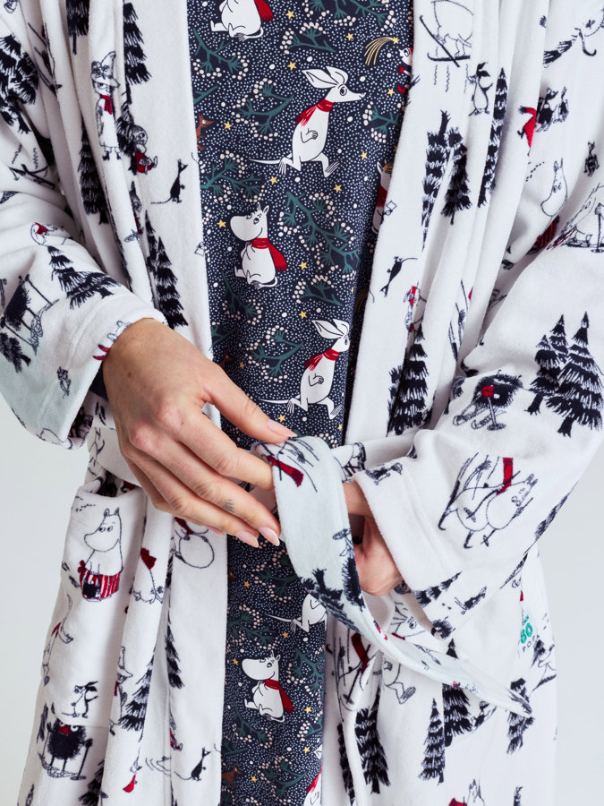 Morgonrock vuxen Mumin